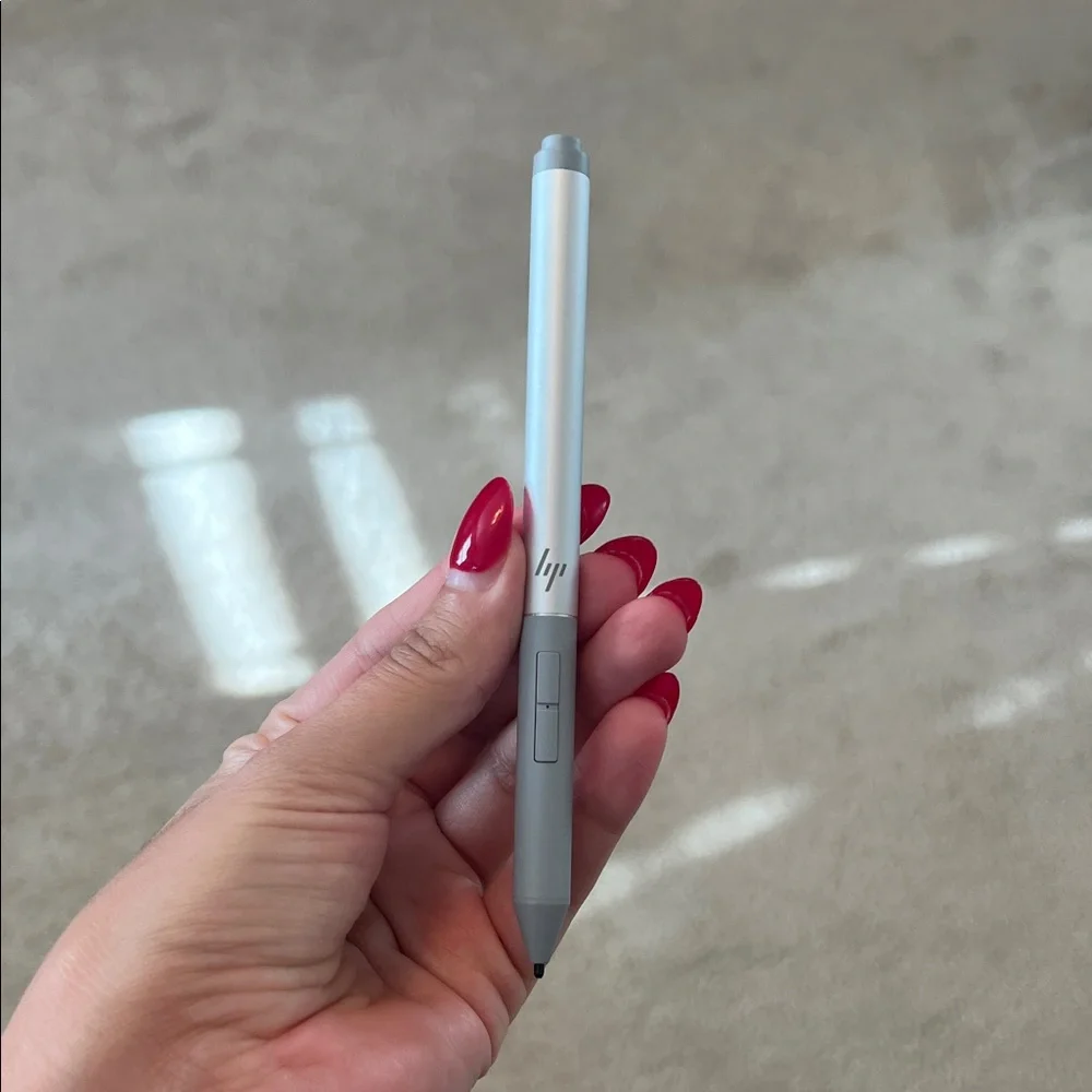 HP Metallic Silver Stylus - Rechargeable Active Pen G3